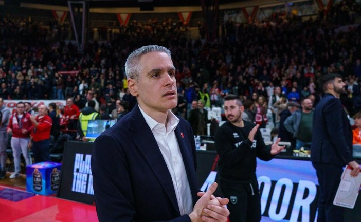 Ioannis Kastritis, coach della Openjobmetis Varese (foto Fabio Averna) Ioannis Kastritis, coach della Openjobmetis Varese (foto Fabio Averna)