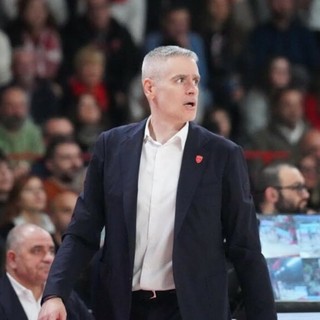 Ioannis Kastritis, coach della Openjobmetis Varese (foto Fabio Averna)