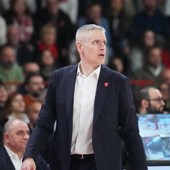 Ioannis Kastritis, coach della Openjobmetis Varese (foto Fabio Averna)