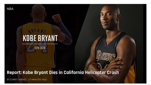 Quella dichiarazione d'amore eterno con cui disse addio al basket: il ricordo più bello di Kobe