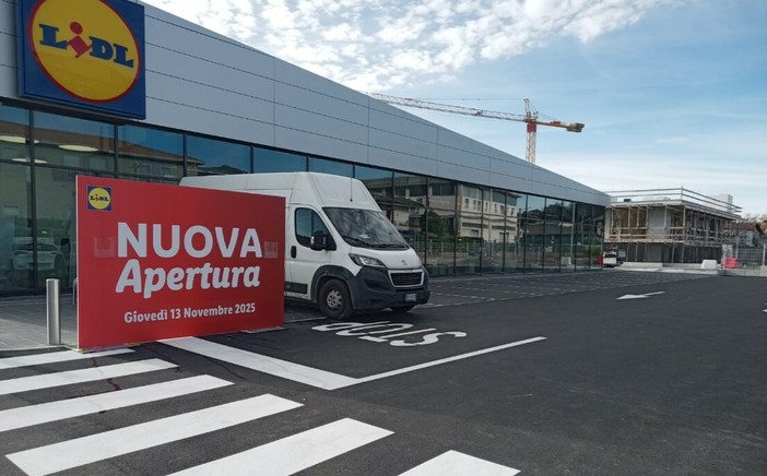Il 13 novembre l'apertura del Lidl di Induno Olona