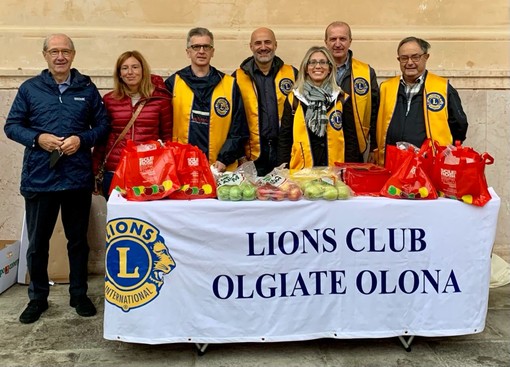 Lions Club Olgiate Olona, «il bello di aiutare il territorio»