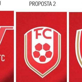 I tre nuovi loghi proposti dalla società ai tifosi
