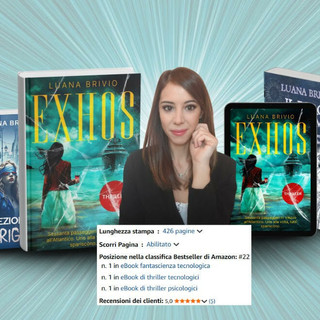 Dalla malattia alla Top 100 di Amazon: la rinascita di Luana Brivio