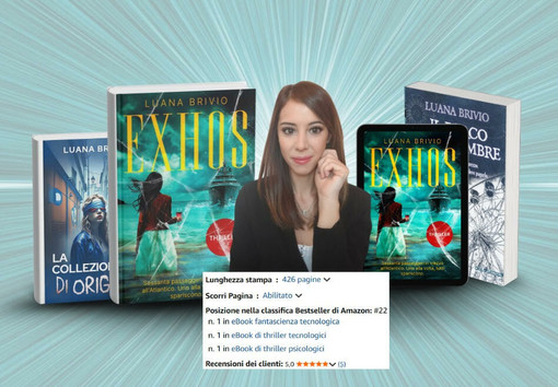 Dalla malattia alla Top 100 di Amazon: la rinascita di Luana Brivio