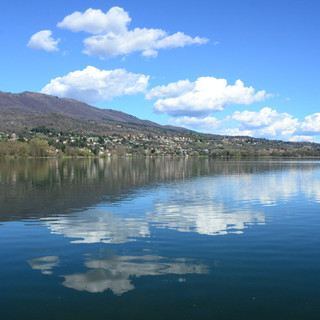 Panorama sul lago di Varese