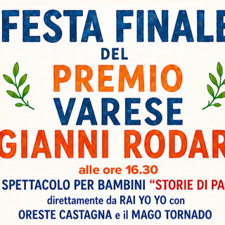 A Sangiano un sabato di grande festa con il "Premio Varese Gianni Rodari"