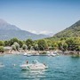 Donna scompare nel lago Ceresio durante una nuotata, ricerche in corso Donna scompare nel lago Ceresio durante una nuotata, ricerche in corso
