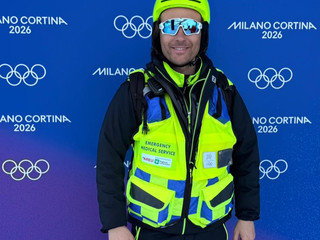 Matteo Lavazza, medico dell'Olimpiade di Milano Cortina