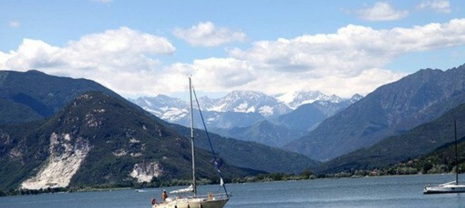 Siccità, sempre più critica la situazione del lago Maggiore. Mancano pochi centimetri al minimo storico del 1976