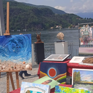 Uno scatto dall'edizione 2023 di Lago d'Arte (foto Comune di Porto Ceresio)
