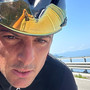 Martino Caliaro, frontaliere in bicicletta