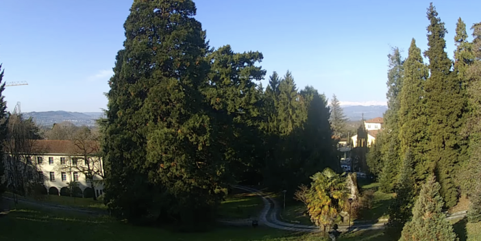 Il cielo oggi a Varese (foto webcam Centro Geofisico Prealpino) Il cielo oggi a Varese (foto webcam Centro Geofisico Prealpino)