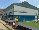 Il progetto della nuova palestra della scuola Monteggia di Laveno Mombello Il progetto della nuova palestra della scuola Monteggia di Laveno Mombello