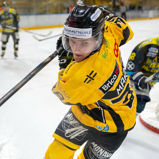 William Makinen in grande crescendo: il trentenne difensore finlandese fin qui ha totalizzato 10 punti con 3 gol e 7 assist (foto Galbiati)