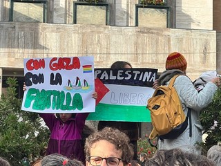 Le immagini della manifestazione di Varese per Gaza