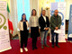 Da sinistra Samanta Ferrari, coordinatrice Ente Bilaterale e Organismo Paritetico della Provincia di Varese, il vice sindaco Ivana Perusin, Livio Muratore e Alessandro Castiglioni, presidenti Ente Bilaterale del Turismo e del Commercio