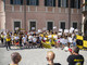FOTOGALLERY. La protesta di tifosi e famiglie del palaghiaccio fuori da Palazzo Estense in immagini