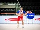 Matteo Librizzi al lavoro con la Nazionale (foto Italbasket)