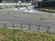 Il semaforo di Malgesso sulla superstrada che verrà sostituito da una rotonda