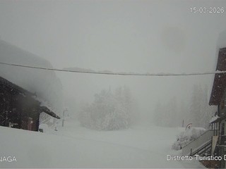Macugnaga al risveglio con 140 centimetri di coltre bianca Macugnaga al risveglio con 140 centimetri di coltre bianca