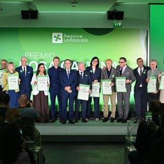 Un momento della premiazione Un momento della premiazione