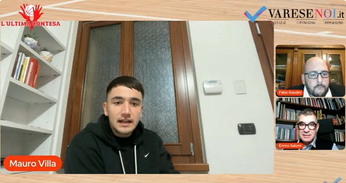 Mauro Villa, ospite ieri sera a L'Ultima Contesa