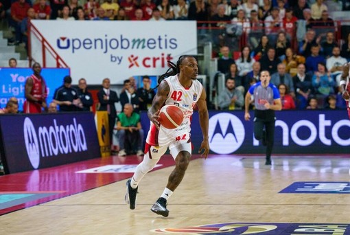 Stefan Moody, playmaker della Openjobmetis Varese (foto Fabio Averna)