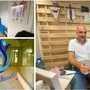 Luigi Bonifiacio nel suo studio MassoFit di piazza della Repubblica a Varese