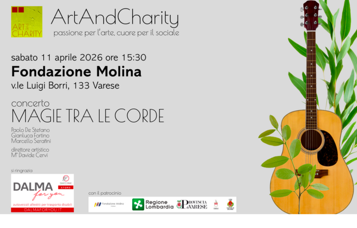 “Magie tra le corde”: un pomeriggio di musica e bellezza alla Fondazione Molina