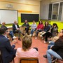 Un momento dell'incontro tra i rappresentanti del Comune e l'associazione genitori della scuola Medea Un momento dell'incontro tra i rappresentanti del Comune e l'associazione genitori della scuola Medea