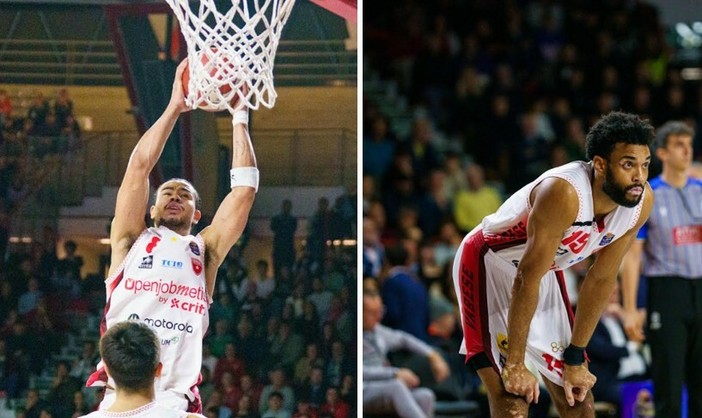 Olivier Nkamhoua e Nate Renfro (foto Fabio Averna)