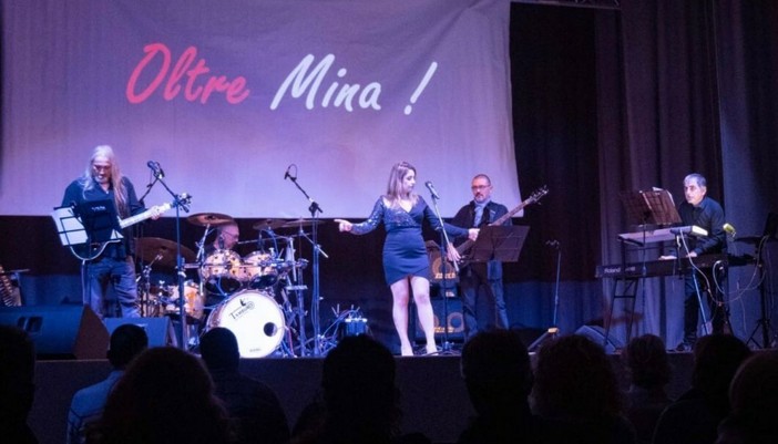 Gli Oltre Mina saranno al Teatro Intred di Varese giovedì 5 marzo Gli Oltre Mina saranno al Teatro Intred di Varese giovedì 5 marzo