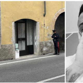 A sinistra: i carabinieri sul luogo della rissa. A destra: la vittima Enzo Ambrosino in una foto dal profilo Facebook