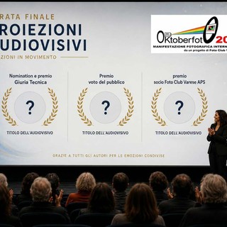 Oktoberfoto 2026, gran finale a Varese: in scena gli audiovisivi e la sfida per i premi