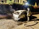FOTO. Incendio a Malnate, auto divorata dalle fiamme