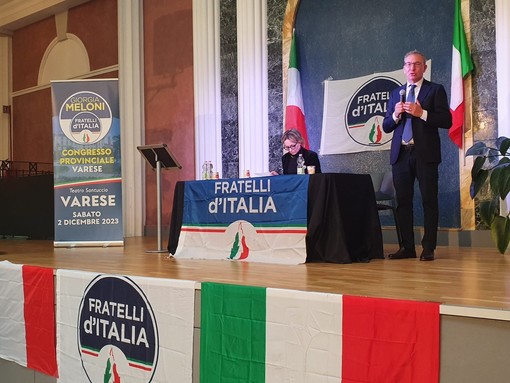 Congresso di FdI, confermato Pellicini: «L’obiettivo è conquistare il Comune di Varese»