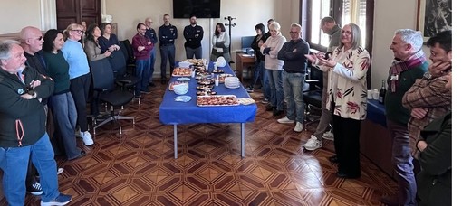 La cerimonia svoltasi al Commissariato di Busto Arsizio