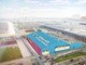 Il rendering della Milan Ice Fiera Arena (dall'Ufficio stampa della Federghiaccio)