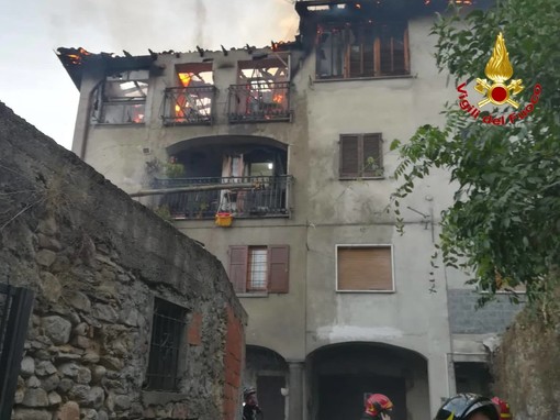 Incendio di Brenta, morto l'uomo soccorso all'alba di venerdì