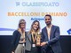 La premiazione di Acinque: da sinistra Giuseppa Castore, Simona Grandi e Damiano Baccelloni