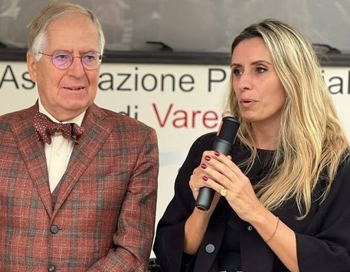 Il presidente della Lilt Pellerin e l'assessore Caruso Il presidente della Lilt Pellerin e l'assessore Caruso
