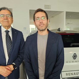 L'amministratore unico Giorgio Paglini e il professor Giulio Salvadori