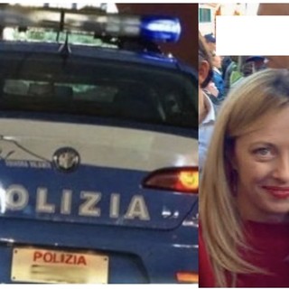 Minaccia a Giorgia Meloni, indagini in corso. «Cancelleremo la scritta appena ci daranno l'ok» Minaccia a Giorgia Meloni, indagini in corso. «Cancelleremo la scritta appena ci daranno l'ok»