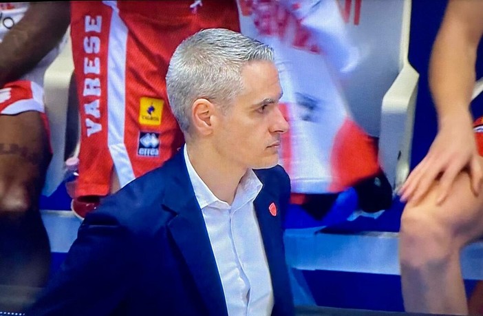 Ioannis Kastritis, coach della Openjobmetis Varese Ioannis Kastritis, coach della Openjobmetis Varese