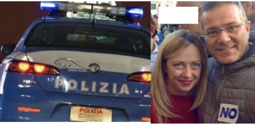 Minaccia a Giorgia Meloni, indagini in corso. «Cancelleremo la scritta appena ci daranno l'ok» Minaccia a Giorgia Meloni, indagini in corso. «Cancelleremo la scritta appena ci daranno l'ok»