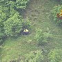 L'elicottero dei vigili del fuoco di Malpensa salva quattro escursionisti in difficoltà nel Bresciano