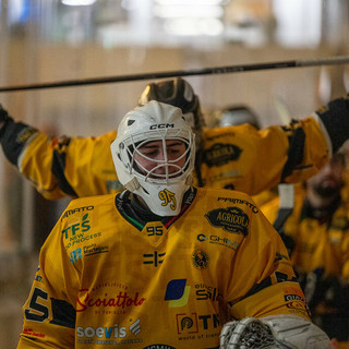 Pippo Matonti, portierone amatissimo dal popolo giallonero (Foto Galbiati)