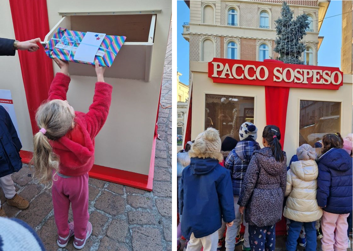 “Pacco sospeso”, a Busto i più piccoli pensano agli altri bambini “Pacco sospeso”, a Busto i più piccoli pensano agli altri bambini