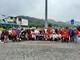 Il gruppone di Passione Biancorossa in sosta durante il viaggio verso Sanremo (foto Ezio Macchi)